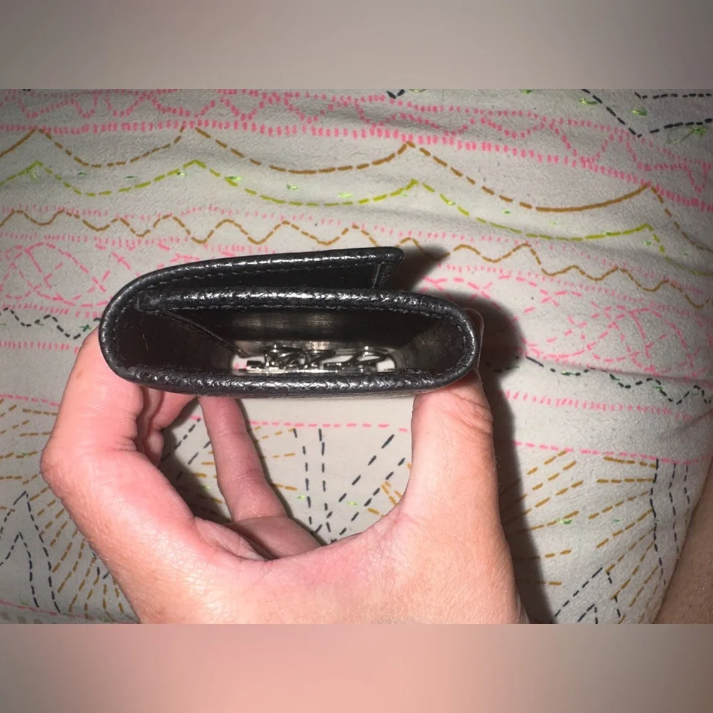 BVLGARI BLACK WALLET/KEY HOLDER